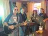 Mike (33 RPM0 sang a few songs w/ Michael, Rita & Barry singing backup at Bourbon St.’s Open Mic.
